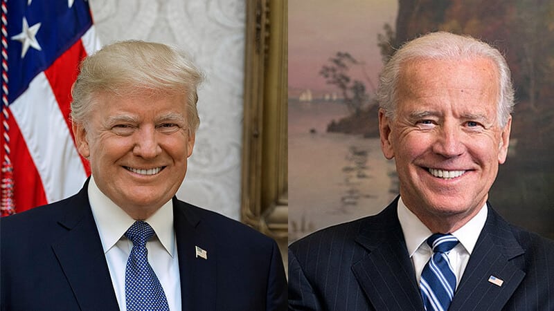 Trump vs. Biden: Schlagabtausch über Alte Messe und Konzil (Satire